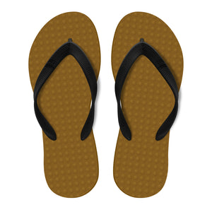 Men's Sustainable Flip Flops Capucino sole with Black straps